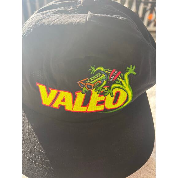 Valeo California Competition Nylon Logo USA, OSFA Strapback Embroider Retro - Picture 2 of 4